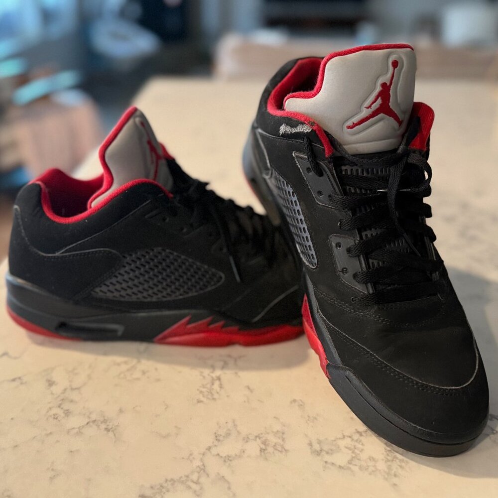 Air Jordan 5 Retro Low "Alternate 90", style 819171-001, size 12